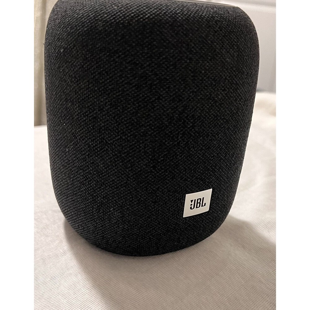 JBL Link Music Smart Bluetooth Speaker with Google Assistant - Black